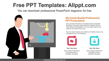 D Printers Copy Powerpoint Diagram For Free