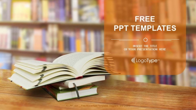 Book Powerpoint Template Free Download Printable Templates
