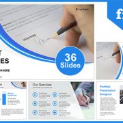 Signing-Document- PowerPoint-Template-list