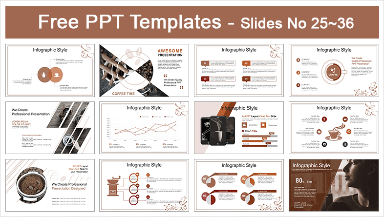 Coffee PowerPoint Templates for Free
