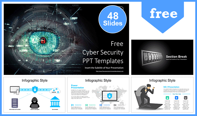 Cyber Security Ppt Template Free Download FREE PRINTABLE TEMPLATES
