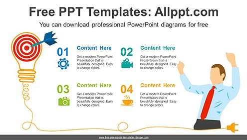 Free Powerpoint Agenda And Organization Diagrams