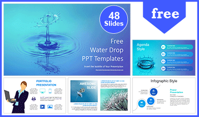 microsoft powerpoint water templates free download