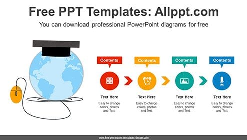 powerpoint presentation templates process flow